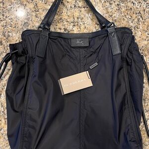 Burberry Buckleigh Black Tote Bag